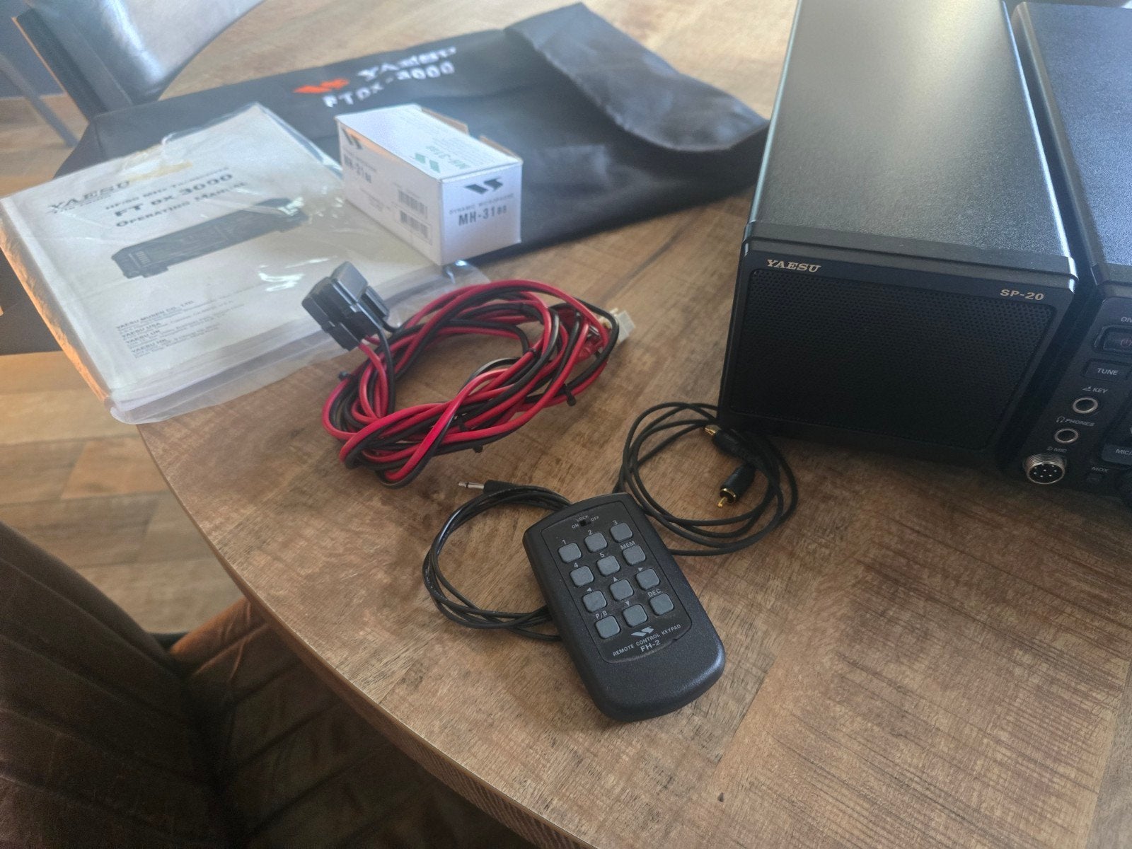 Yaesu FTDX3000 compleet met afstandsbediening, Ophalen