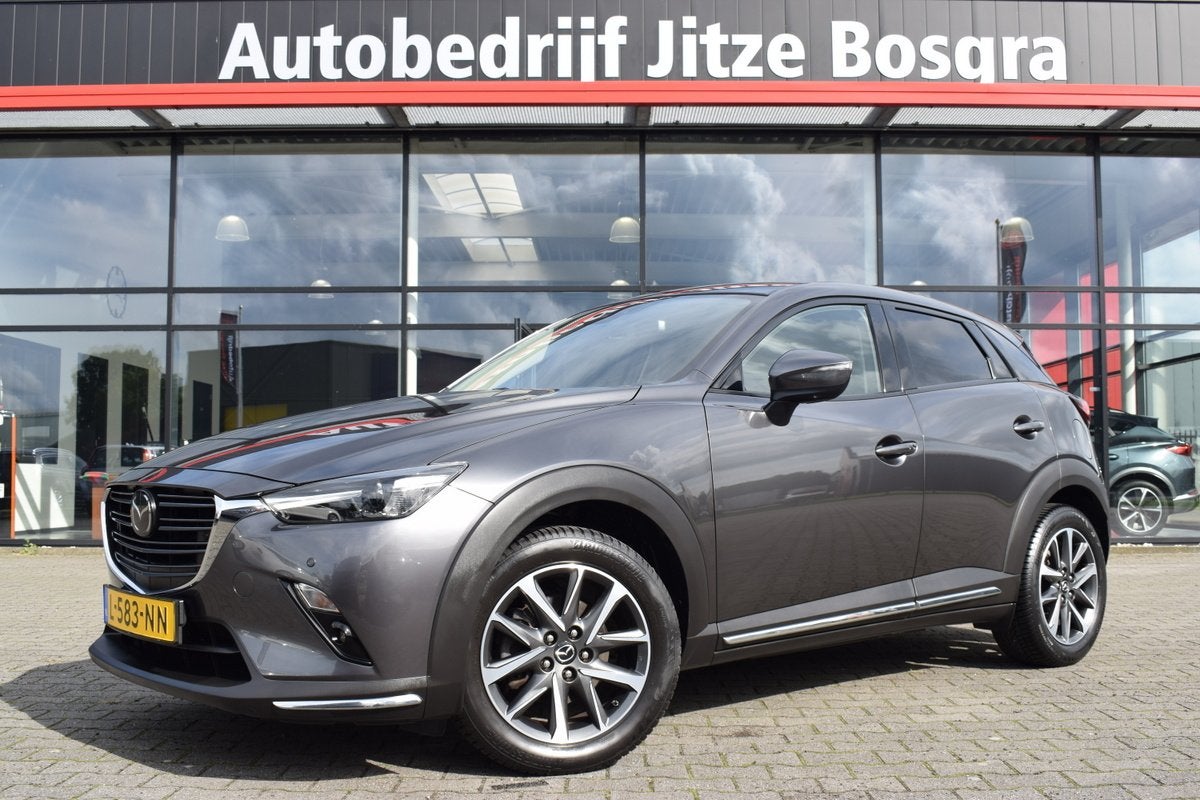 Mazda CX-3 2.0 SkyActiv-G GT-M LED | Vol Leder | Head-Up | B, Voorwielaandrijving, 4 cilinders, Met garantie (alle), 122 pk