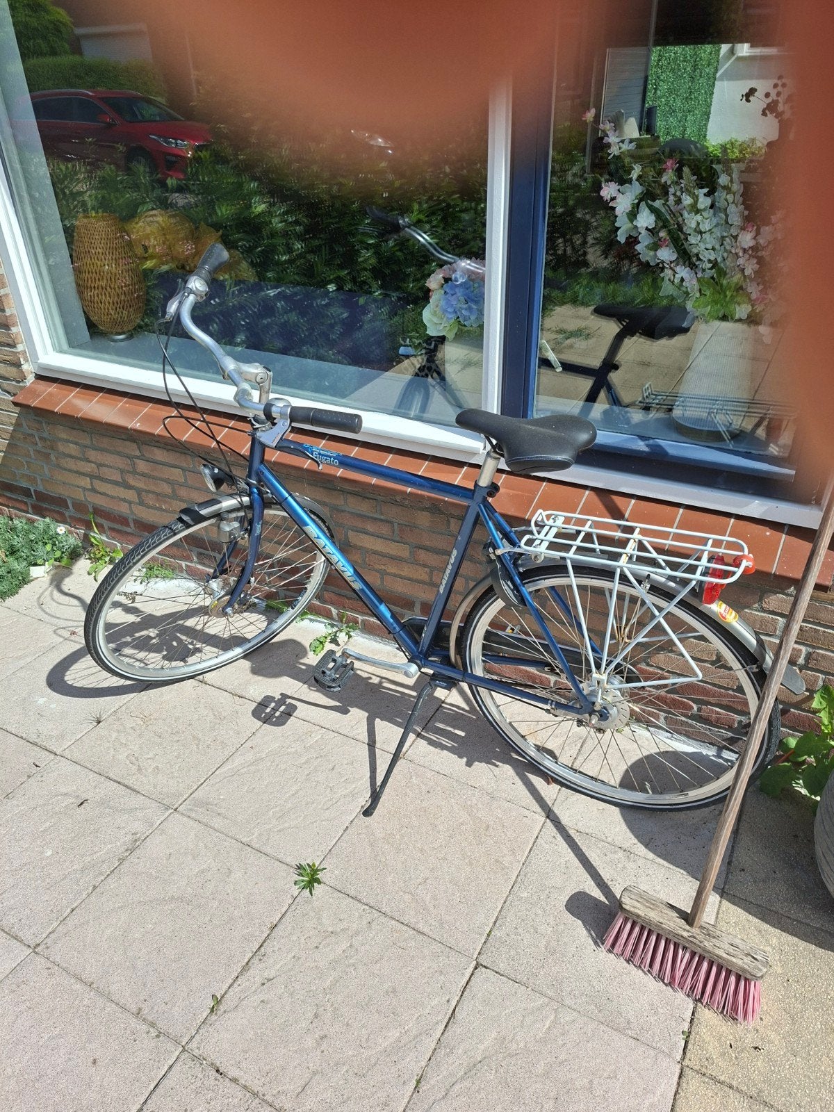 Herenfiets opknapper, Fietsen en Brommers, Fietsen | Dames | Damesfietsen, Terugtraprem, Ophalen, Overige merken, 53 tot 56 cm