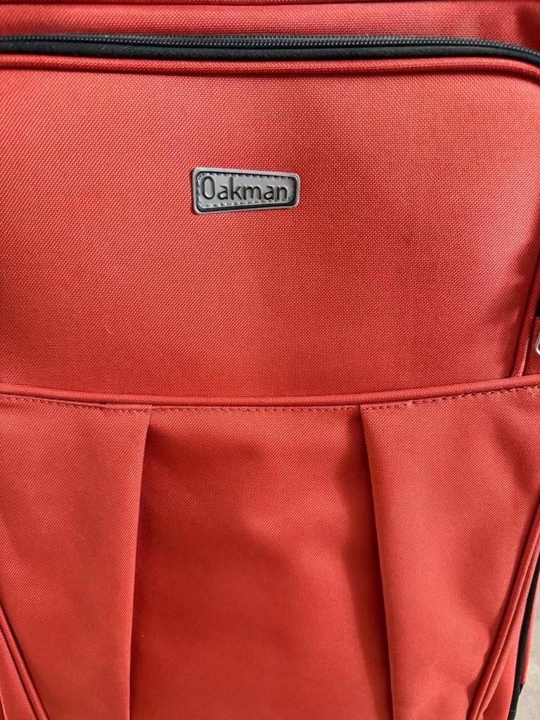 Oakman reiskoffer, handzaam, 60 tot 70 cm, Gebruikt, Slot, Ophalen of Verzenden