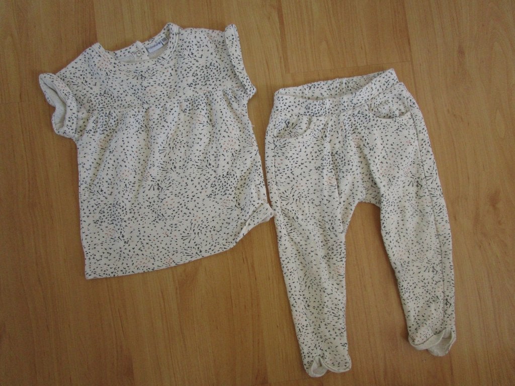 Prenatal - set maat 80 - broek + shirt, Meisje, Ophalen of Verzenden, Zo goed als nieuw, Setje