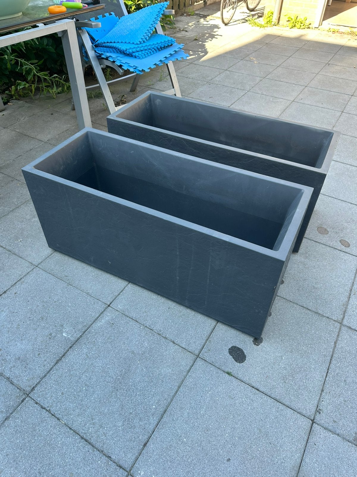 Plantenbakken, Ophalen, Zo goed als nieuw, Kunststof, Binnen