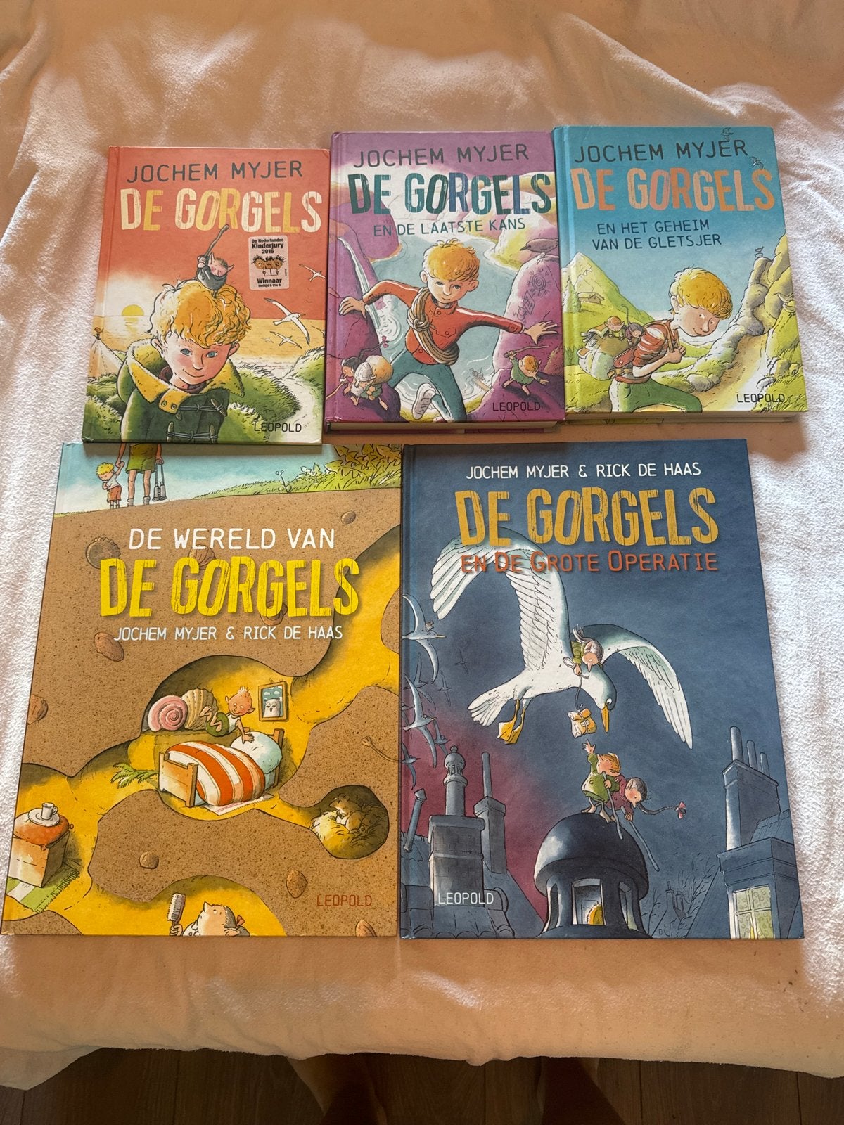 De Gorgels boekenreeks - Jochem Myjer (5 boeken), Ophalen, Zo goed als nieuw, Fictie