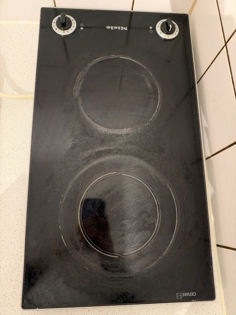 Miele inductie kookplaten met 2 kookzones, Witgoed en Apparatuur, Ophalen, 3 kookzones of minder, Zo goed als nieuw, Inductie