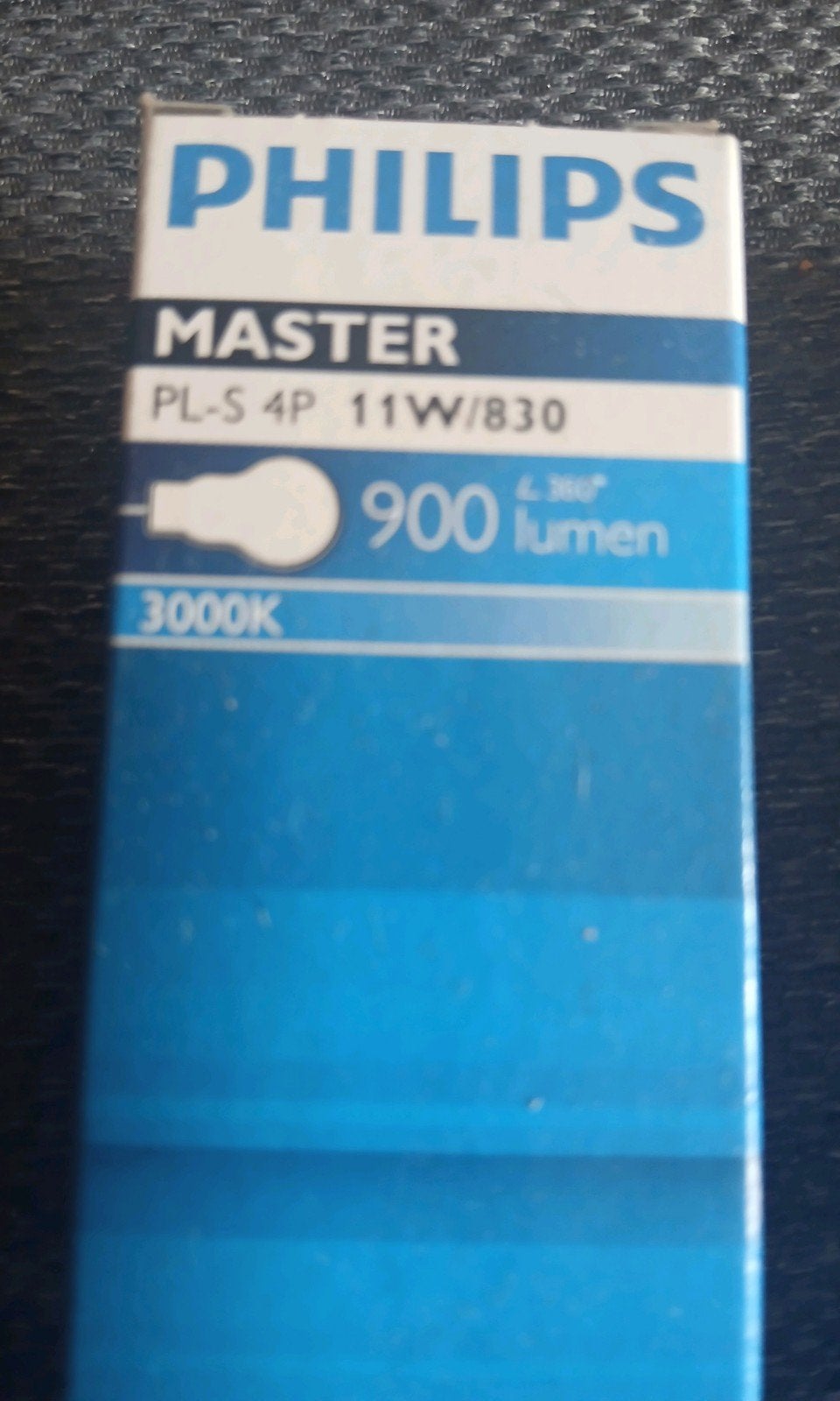 NEW! Philips Master PL-S 4P 11W/830 spaarlampen (4 stuks), Ophalen of Verzenden, Nieuw, Modern