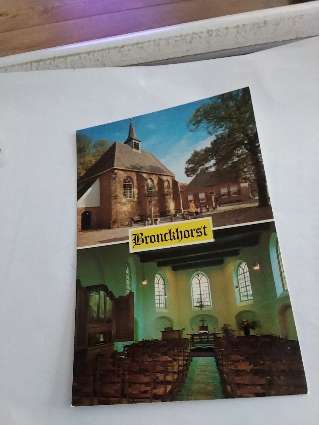 Ansichtkaart Bronkhorst - Kleinste stadje van Nederland, Verzamelen, Ophalen of Verzenden, 1980 tot heden, Ongelopen, Gelderland
