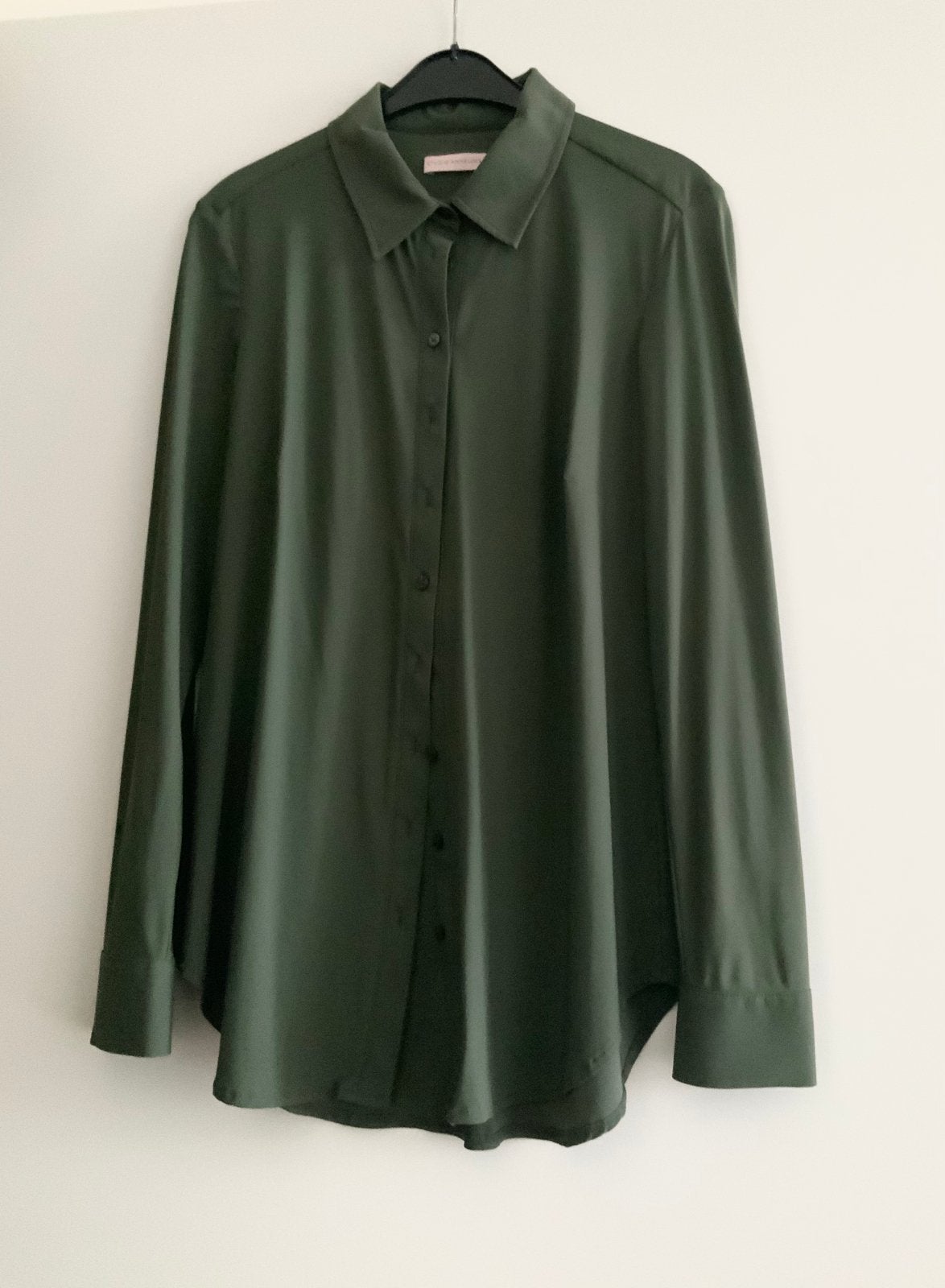 Studio Anneloes poppy blouse  army groen, Ophalen of Verzenden, Zo goed als nieuw, Maat 42/44 (L), Groen