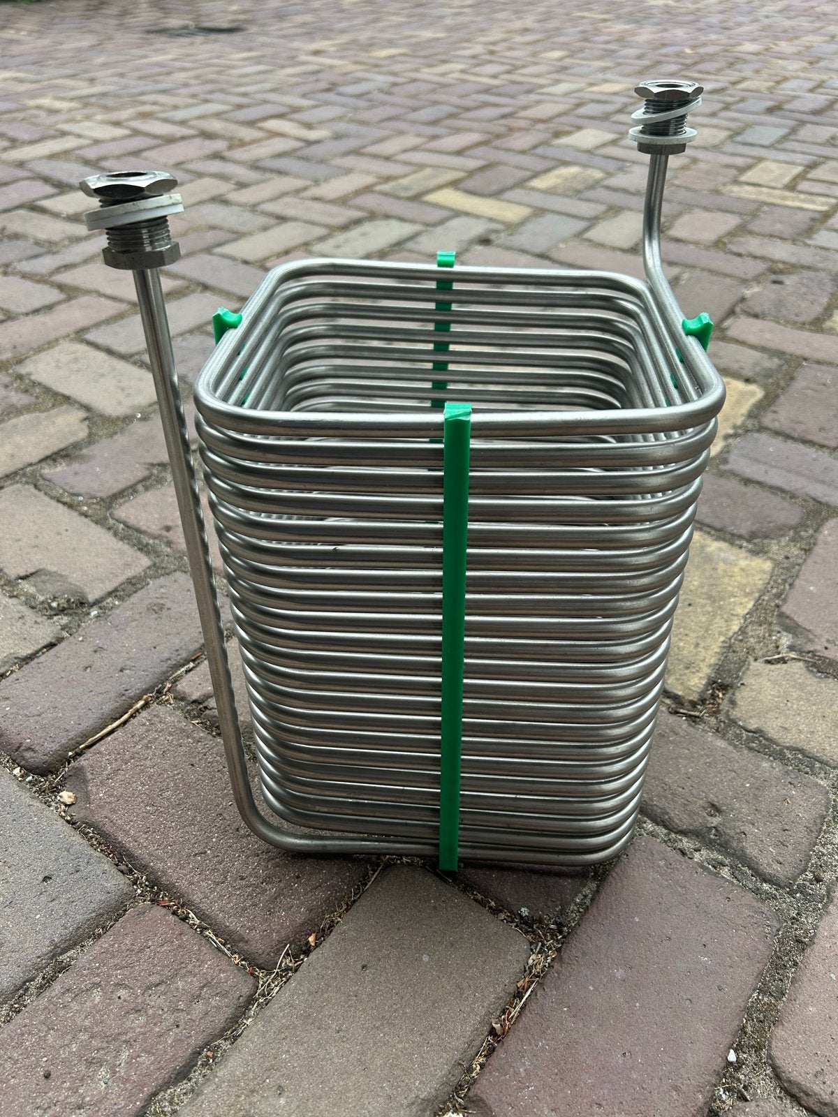 RVS Koelspiraal / Bierspiraal/ Dompelkoeler - Brouwen Koelen, Ophalen of Verzenden, Zo goed als nieuw