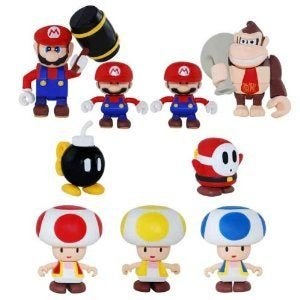 2004 Nintendo Mario vs. Donkey Kong Kubrick Figuur Yujin, Ophalen of Verzenden, Nieuw