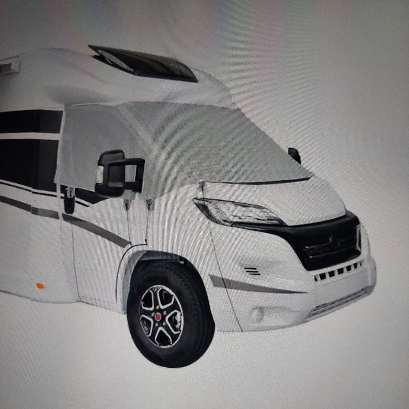camper raamafdekking, Ophalen, Zo goed als nieuw