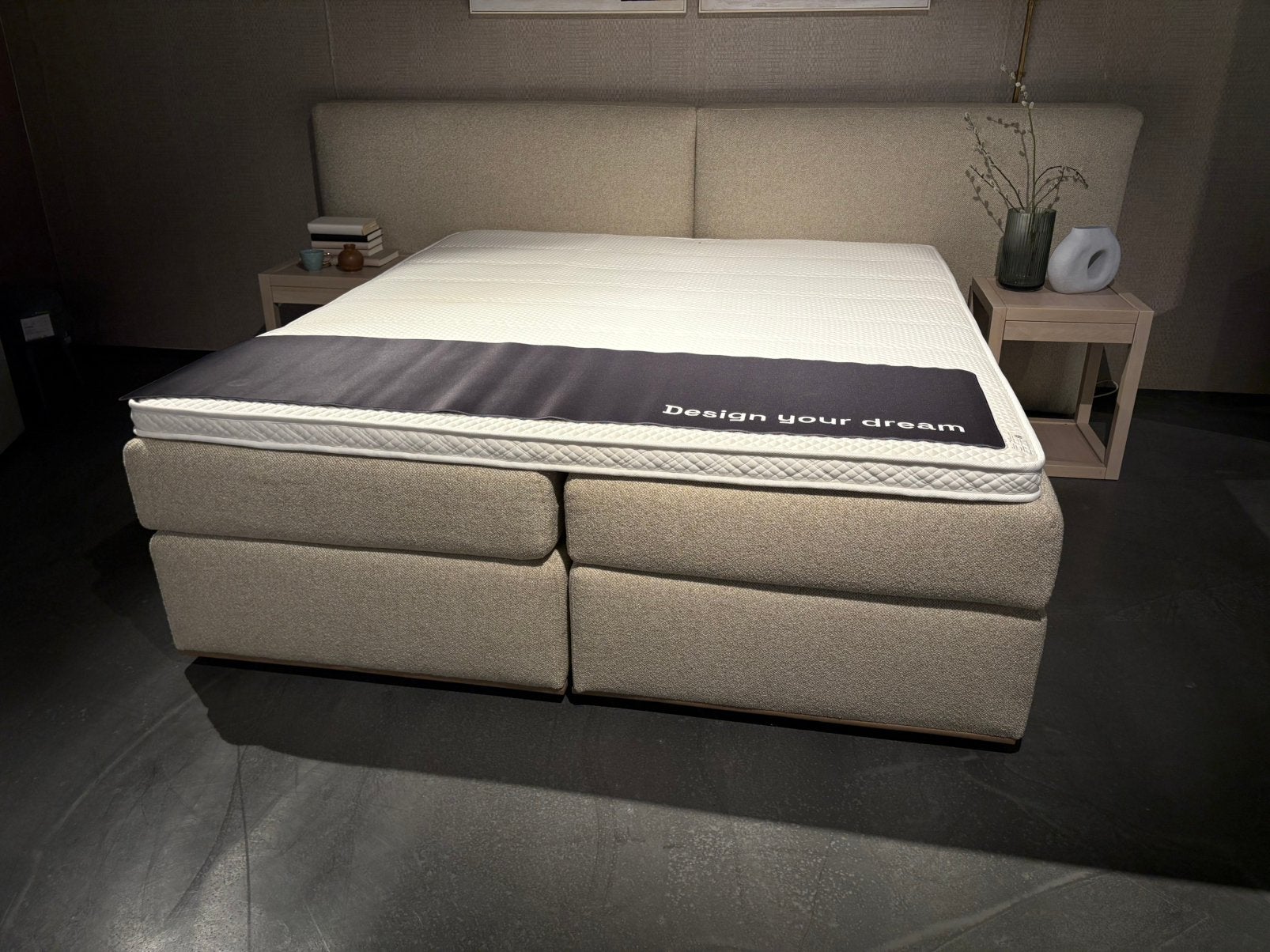 Eijerkamp collectie boxspring Boaz, Ophalen, Zo goed als nieuw, Tweepersoons