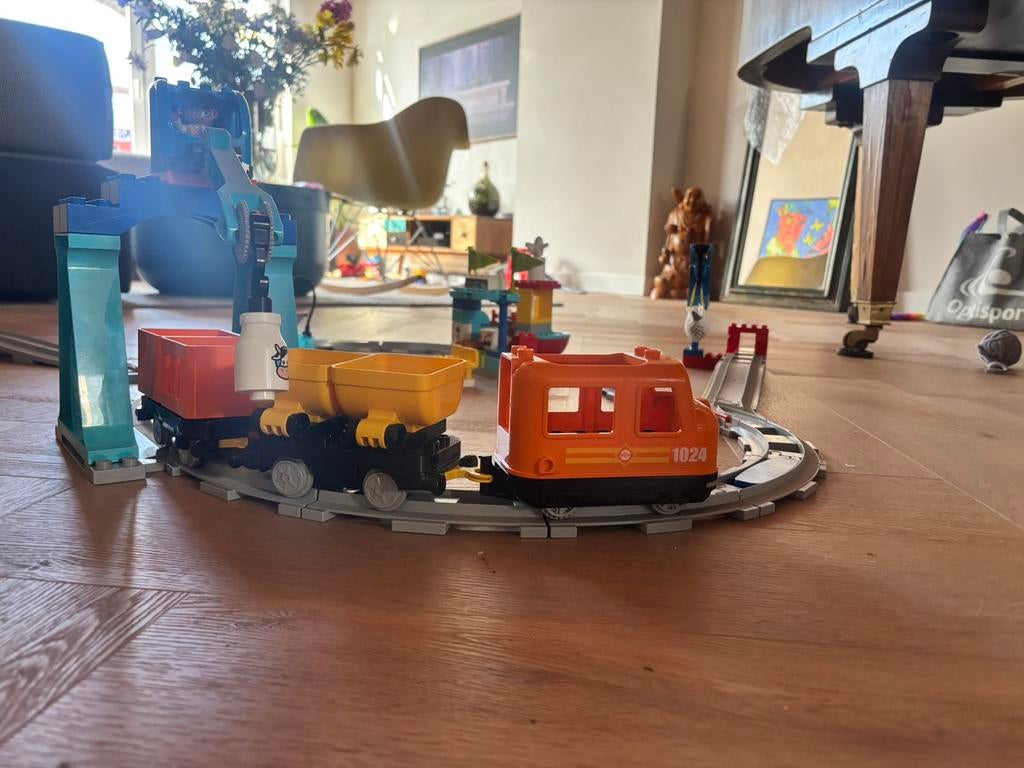 LEGO duplo goederentrein - 10875, Ophalen, Zo goed als nieuw