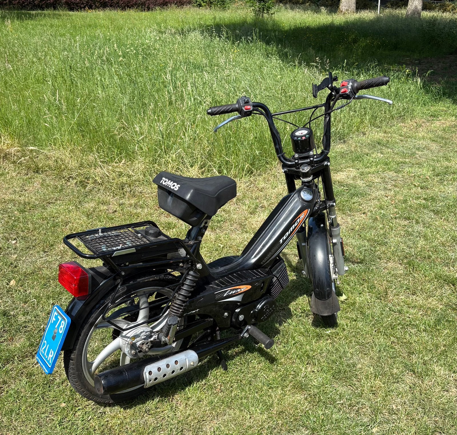 Nette Tomos Luxe E-Start A3 snorbrommer/brommer 25 km/h, Fietsen en Brommers, Brommers | Tomos, Zo goed als nieuw, Overige modellen