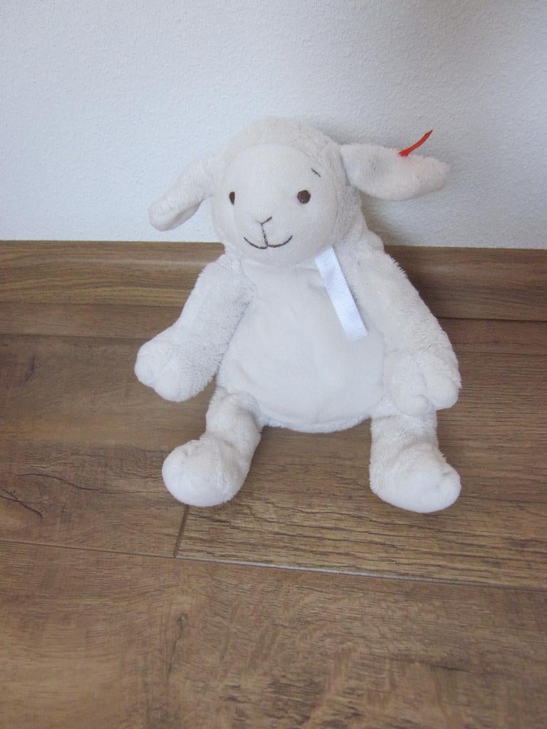 Happy Horse wit superzacht pluche schaap/lammetje knuffel, Ophalen of Verzenden, Zo goed als nieuw, Overige typen