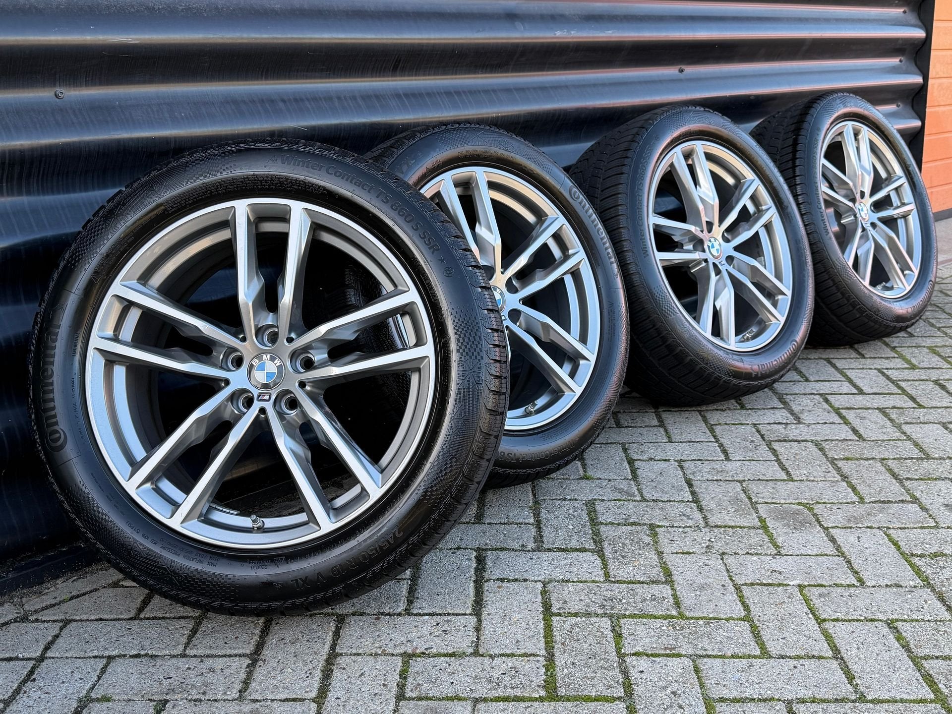 19” Orig Bmw Styling 698M G01 G02 x3 x4 velgen Winterbanden, Auto-onderdelen, Gebruikt, -, -, Banden en Velgen