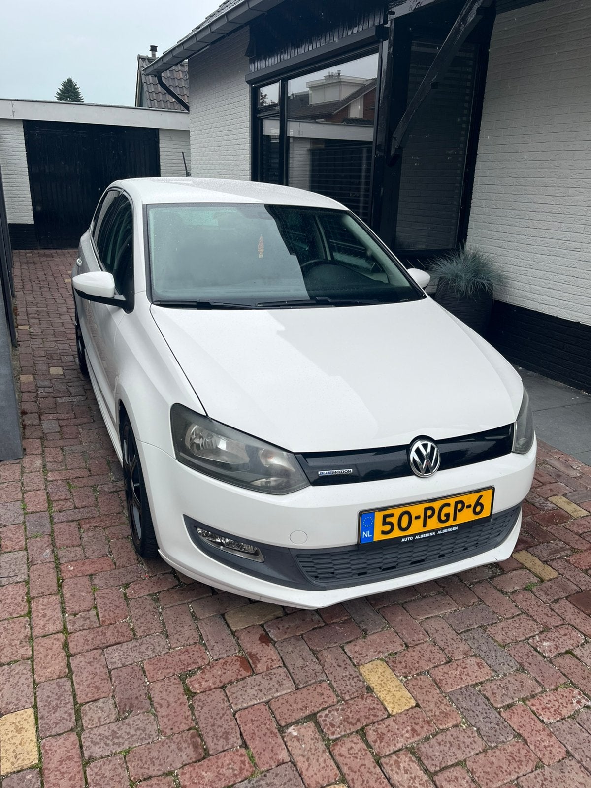 Volkswagen Polo 1.2 TDI 75PK 5D Bluemotion 2010 Wit, Auto's, Voorwielaandrijving, Stof, 74 pk, 1199 cc