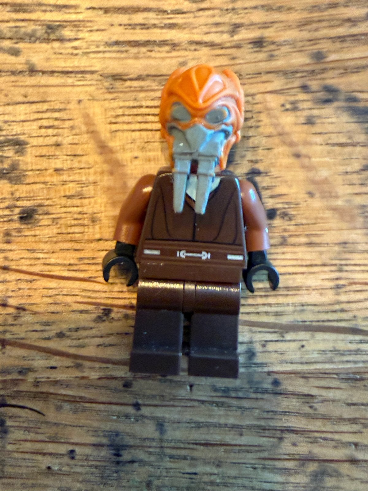 Lego Star Wars Plo Koon Minifiguur SW0198, Gebruikt, Star Wars, Lego, Ophalen of Verzenden