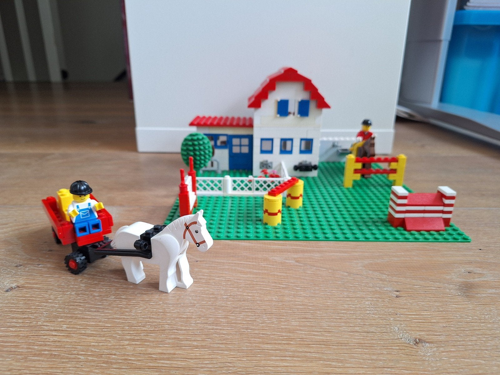 Vintage LEGO Legoland 6379 Paardenmanege met accessoires, Kinderen en Baby's, Speelgoed | Duplo en Lego, Compleet, Gebruikt, Lego