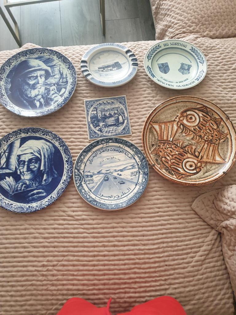 Diverse decoratieve delfts blauw, Antiek en Kunst, Antiek | Wandborden en Tegels, Ophalen