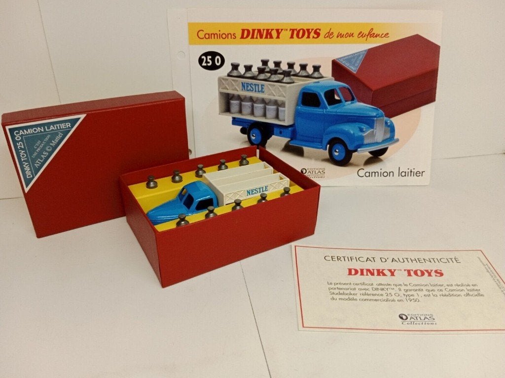 Dinky toys atlas melkwagen nieuw in doos, Hobby en Vrije tijd, Ophalen of Verzenden, Nieuw, Auto, Dinky Toys