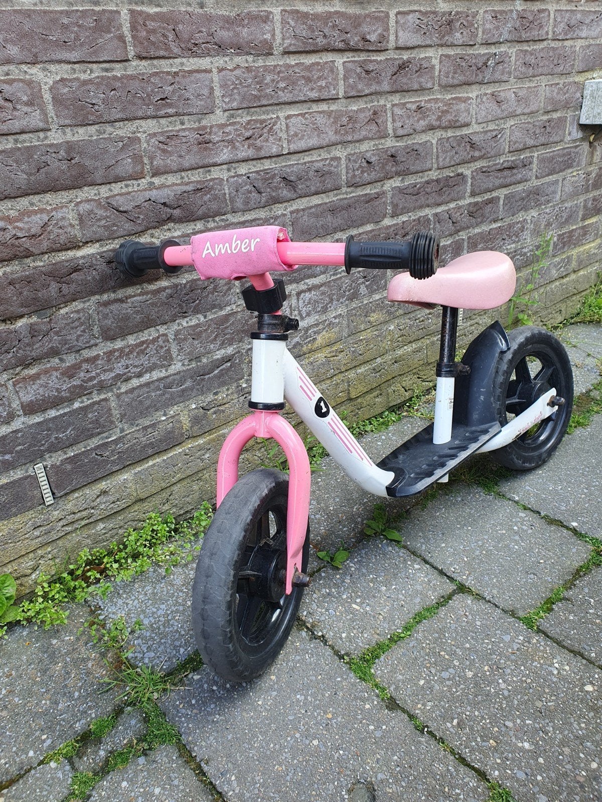 Roze loopfiets voor meisje van 2 jaar, Ophalen, Gebruikt, Loopfiets