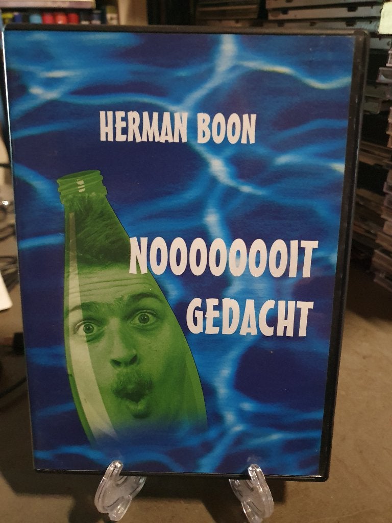 Herman Boon - Noooooooit Gedacht DVD, Alle leeftijden, Ophalen, Zo goed als nieuw, Stand-up of Theatershow