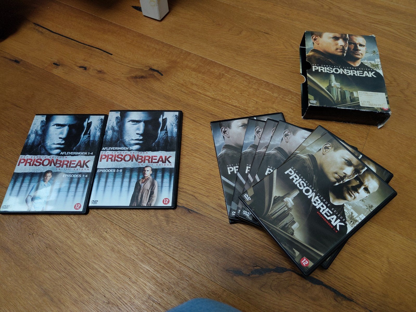 Prison Break Seizoen 1 (deel 1 & 2) en Seizoen 4 DVD, Ophalen, Misdaad, Seizoen 1, Vanaf 12 jaar