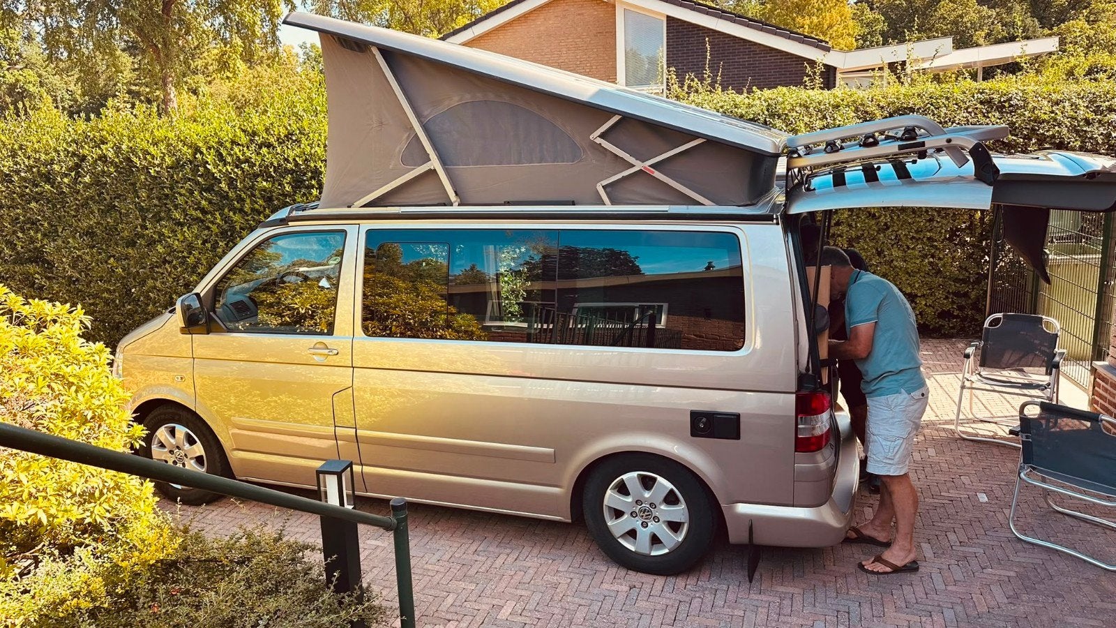 VW T5 California Comfortline 2.5 TDI (2009) Luchtvering !, Caravans en Kamperen, Buscamper of Camperbus, Volkswagen, Particulier