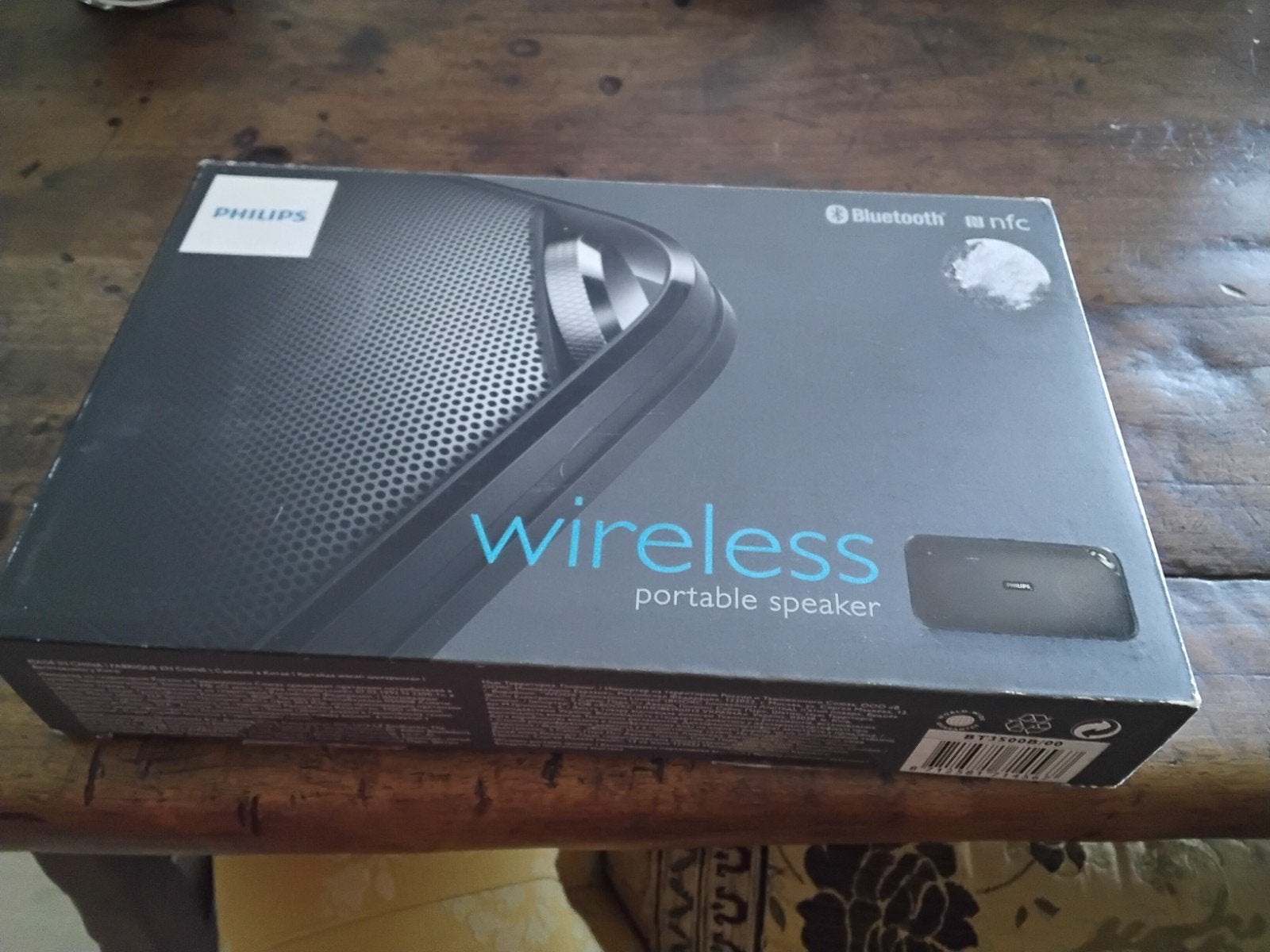 Vintage Philips portable speaker eur 25, nooit gebruikt