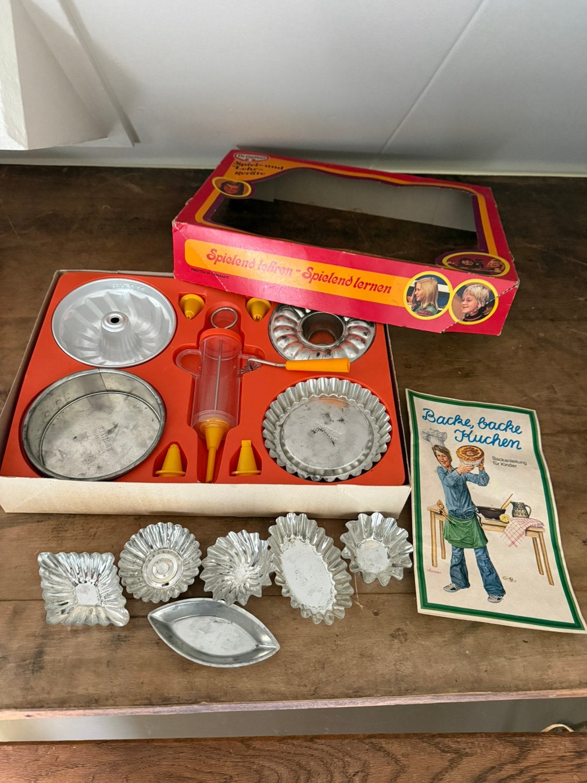 Dr. Oetker vintage baksetje speelgoed, Ophalen