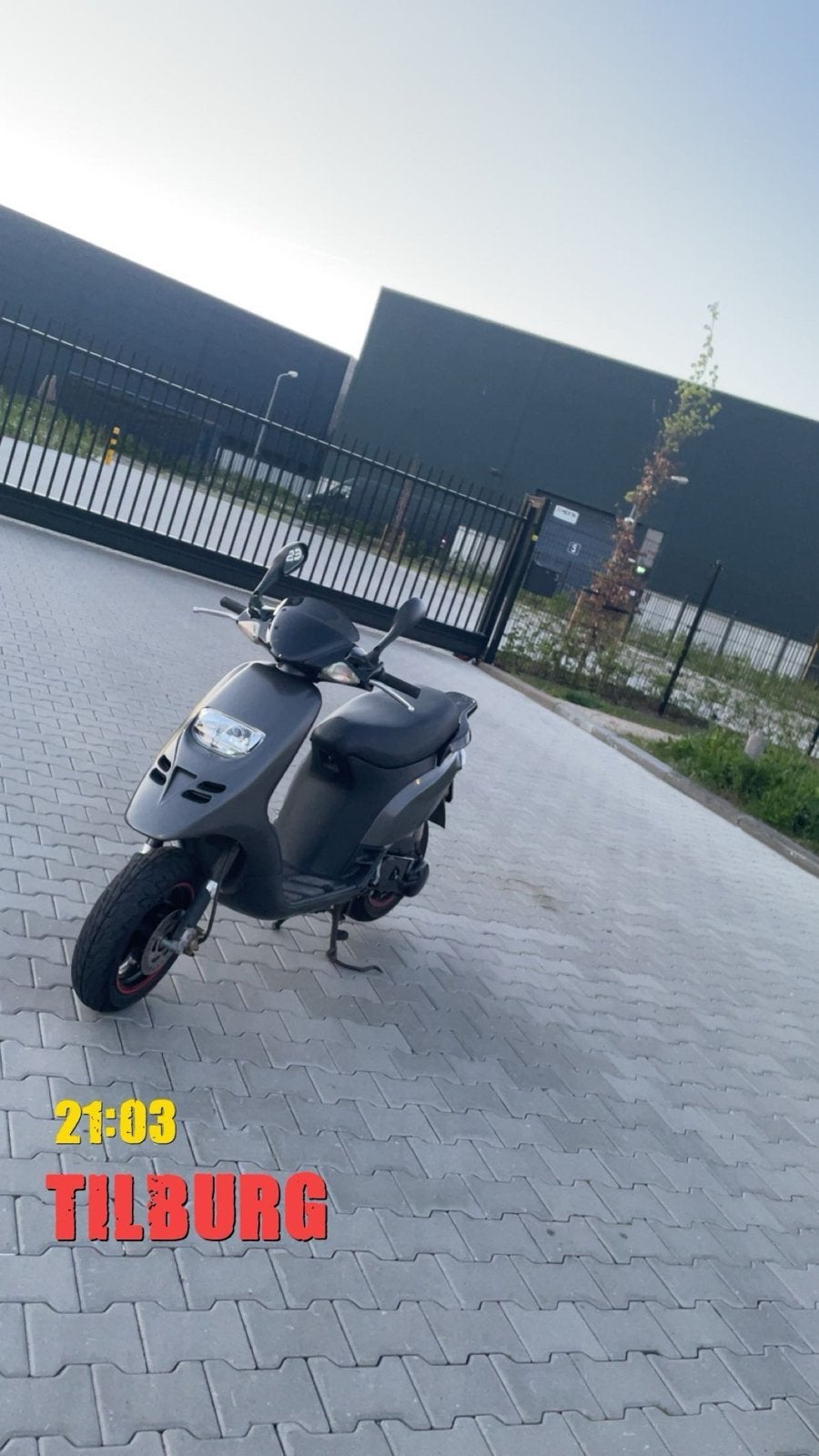 Gilera Typhoon 70cc brom, Tweetakt, Gebruikt, Ophalen of Verzenden, Gilera
