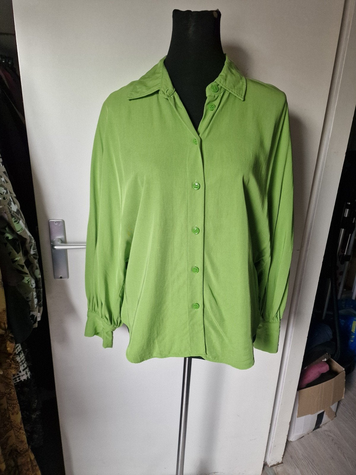 oversized zara blouse maat s, Kleding | Dames, Ophalen of Verzenden, Zo goed als nieuw