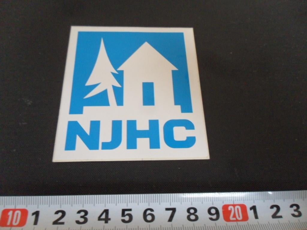 sticker NJHC logo, Ophalen, Zo goed als nieuw