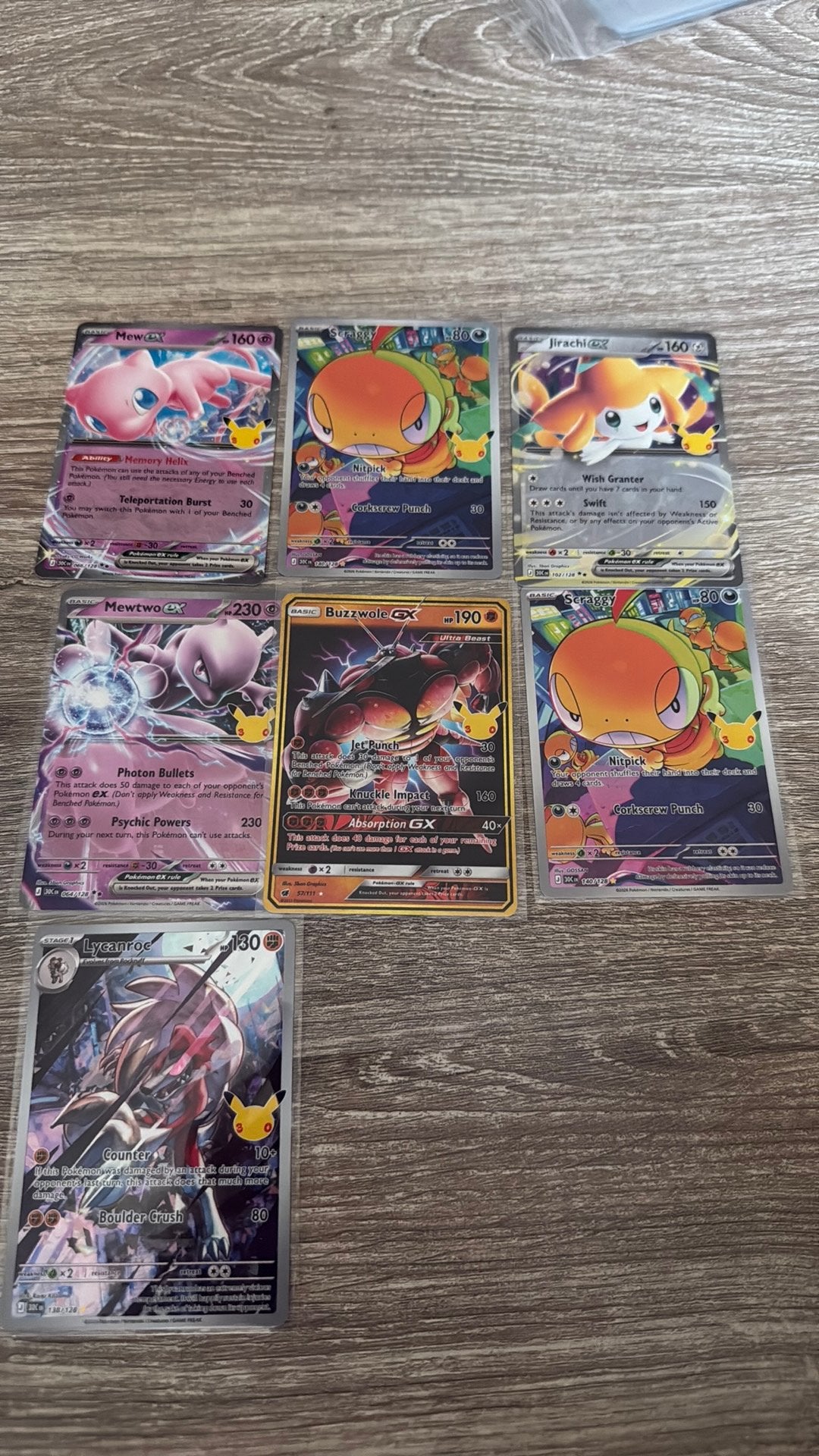 Pokemon 30th anniversary, Ophalen, Nieuw, Losse kaart