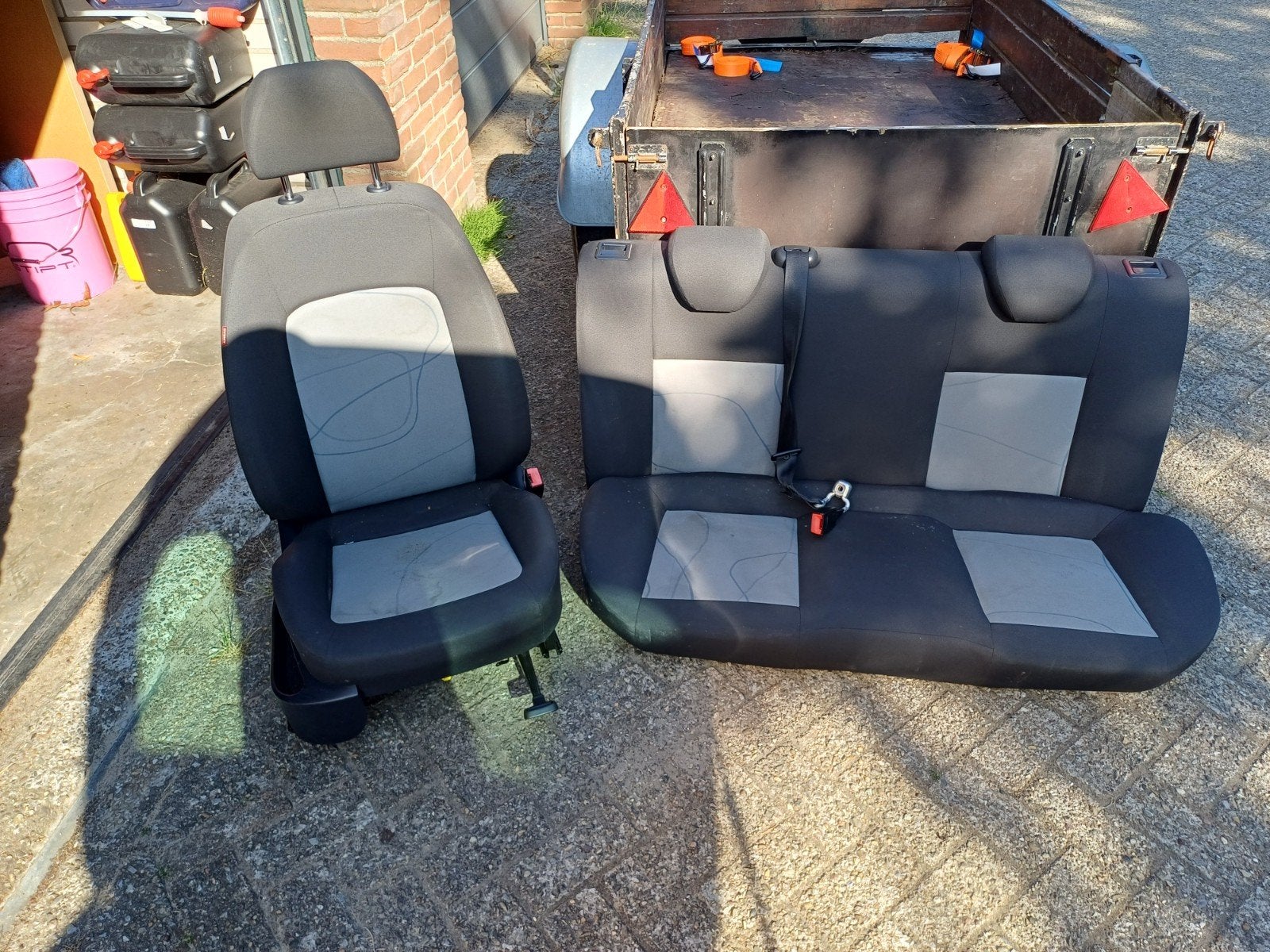 seat ibiza 6l bekleding, Ophalen, Seat