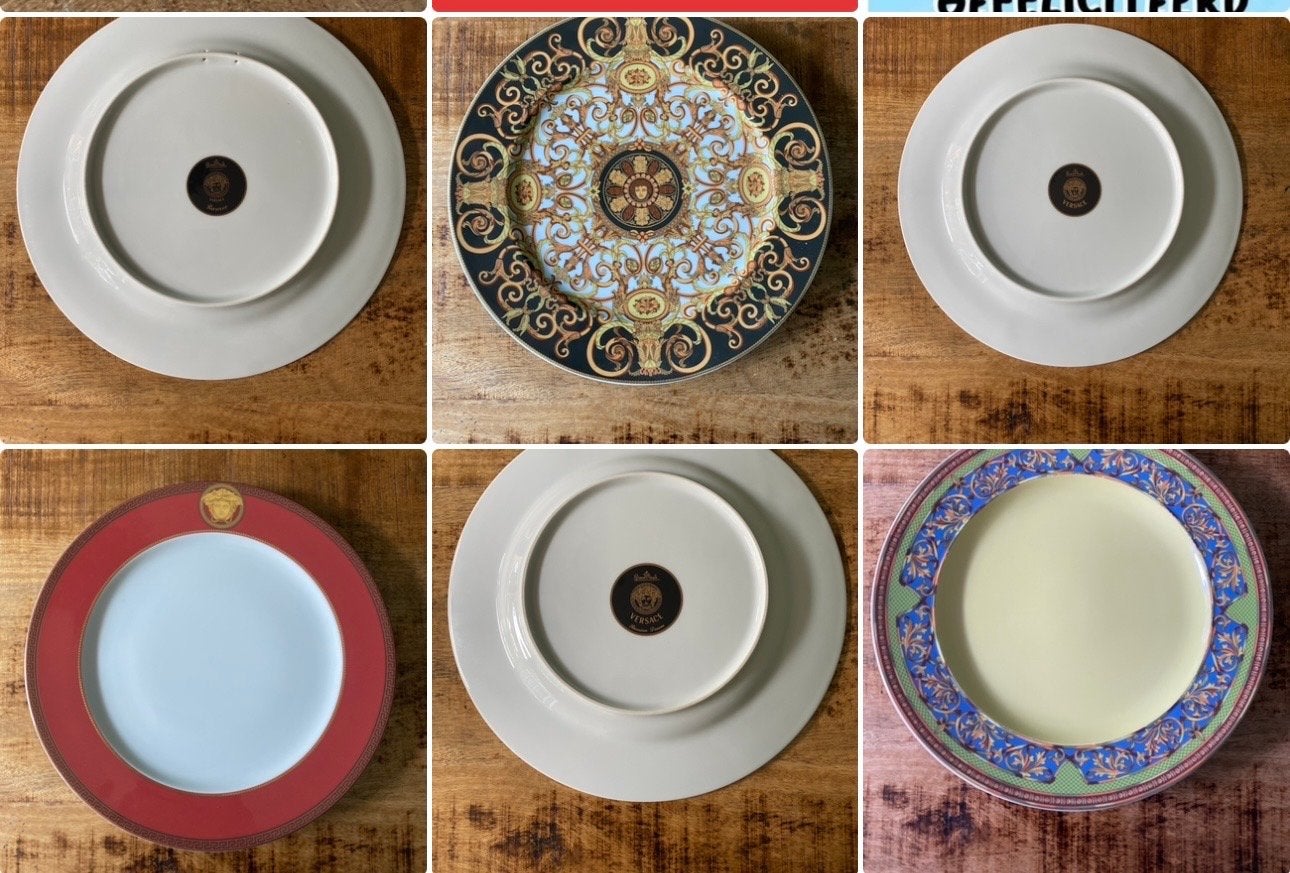 Versace Medusa servies borden, Ophalen, Overige merken, Klassiek, Zo goed als nieuw