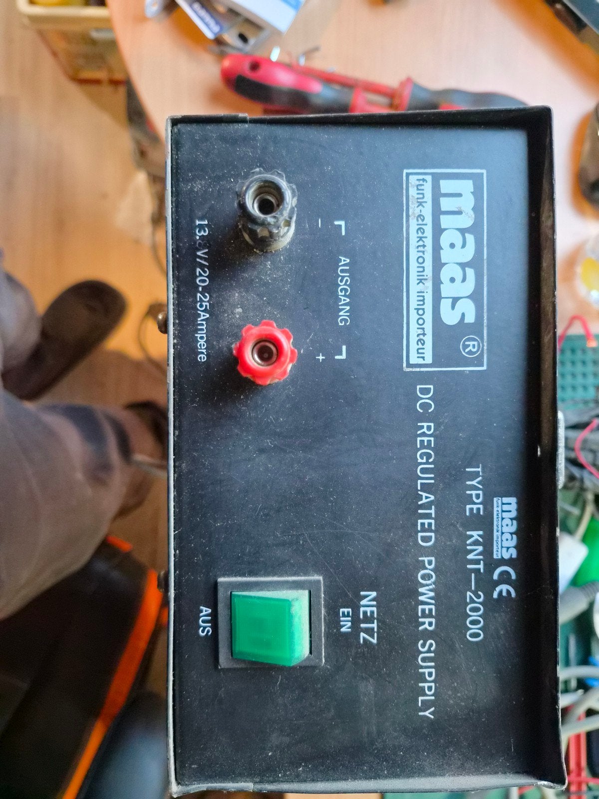 voeding 12 volt 25 ampère evt voor 27mc, Telecommunicatie, Ophalen of Verzenden, Gebruikt