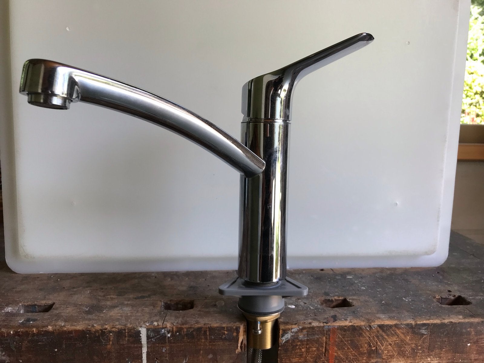 Grohe kraan voor Keuken of Badkamer, Ophalen, Gebruikt, Chroom, Kraan