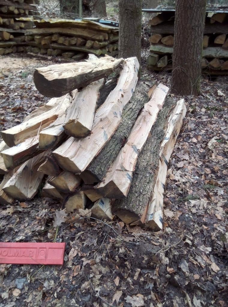 Eiken palen, Tuin en Terras, Palen, Balken en Planken, Ophalen of Verzenden