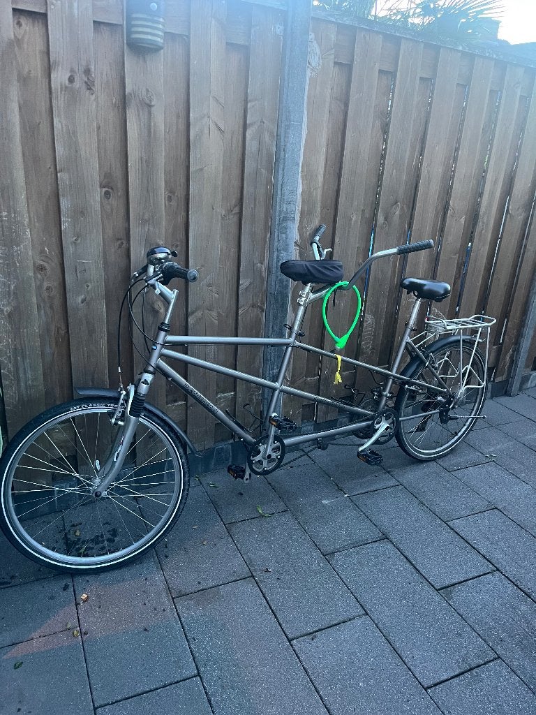 Tandem, Fietsen en Brommers, Ophalen, Minder dan 10 versnellingen, Gebruikt, Minder dan 49 cm