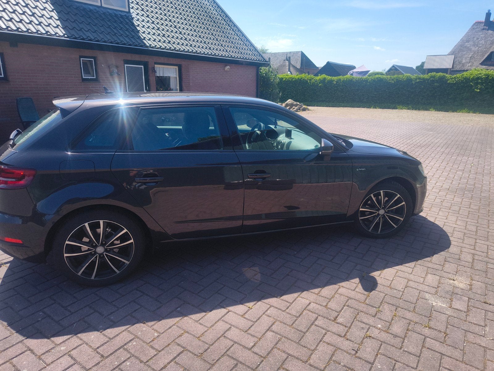 Audi A3 1.4TFSI G-tron 81KW SB S-tro 2014 Bruin, Auto's, 4 cilinders, Bruin, Overige brandstoffen, Origineel Nederlands