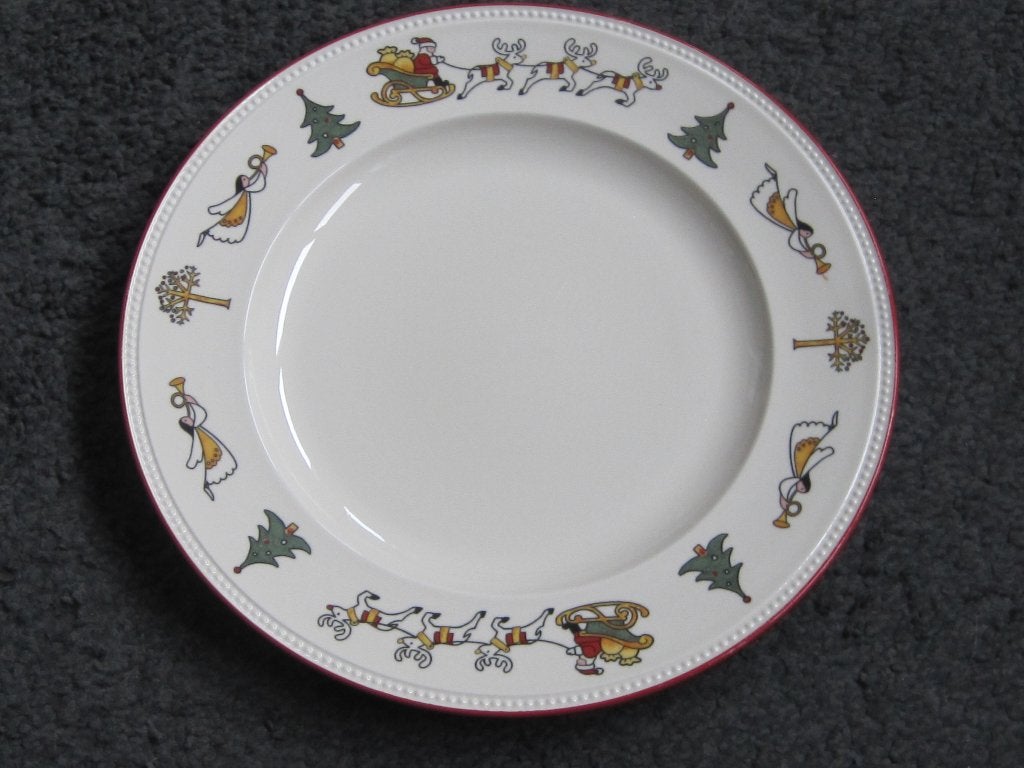 Wedgwood Windsor kerstservies van Albert Heijn, Klassiek, Overige typen, Ophalen of Verzenden, Zo goed als nieuw