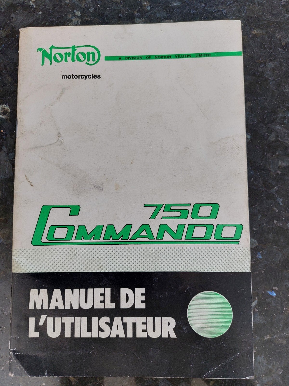 Norton 750 Commando Gebruikershandleiding, Ophalen of Verzenden