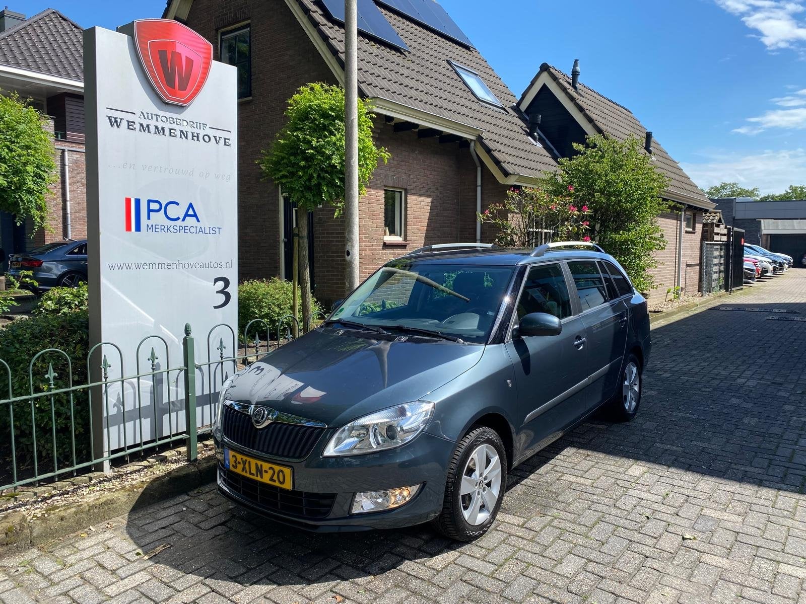 Skoda Fabia Combi 1.2 TSI Drive Airco/Alu wielen/Mistl., 4 cilinders, Origineel Nederlands, Handgeschakeld, Grijs