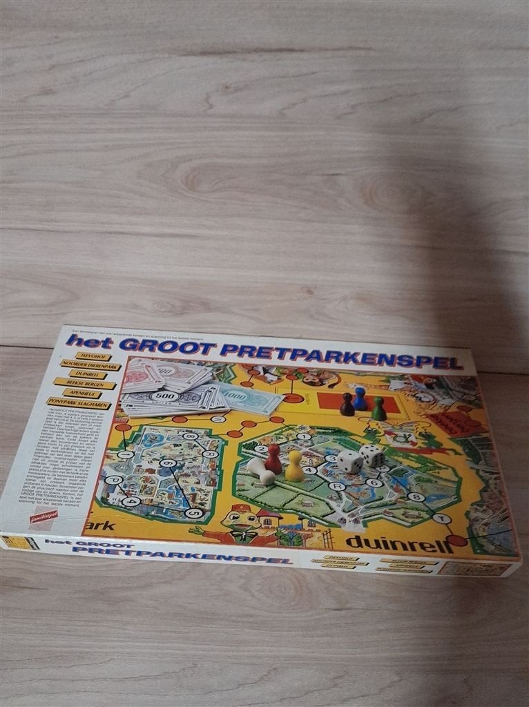 het groot pretparkenspel - s5238, Verzenden, Zo goed als nieuw