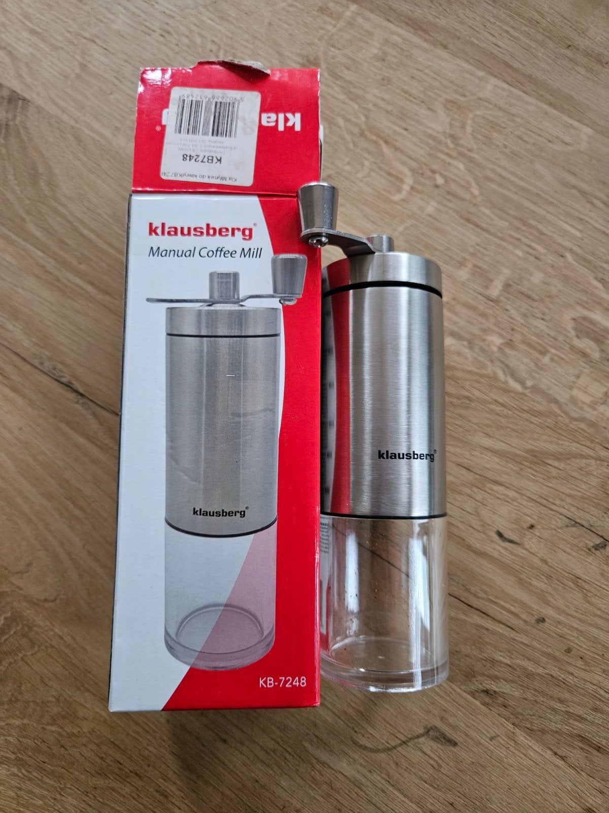 Klausberg handmatige koffiemolen, Ophalen of Verzenden, Zo goed als nieuw