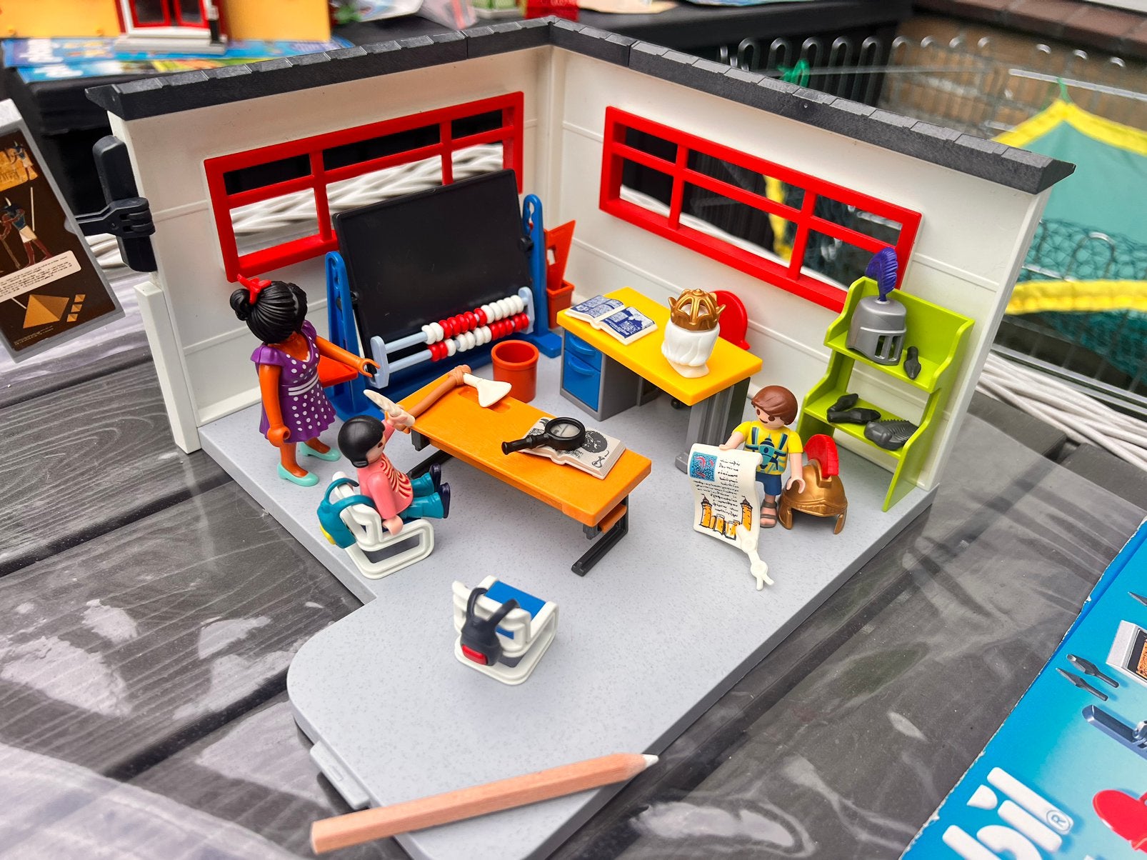 Geschiedenis lokaal playmobil, Ophalen, Complete set, Zo goed als nieuw, City life