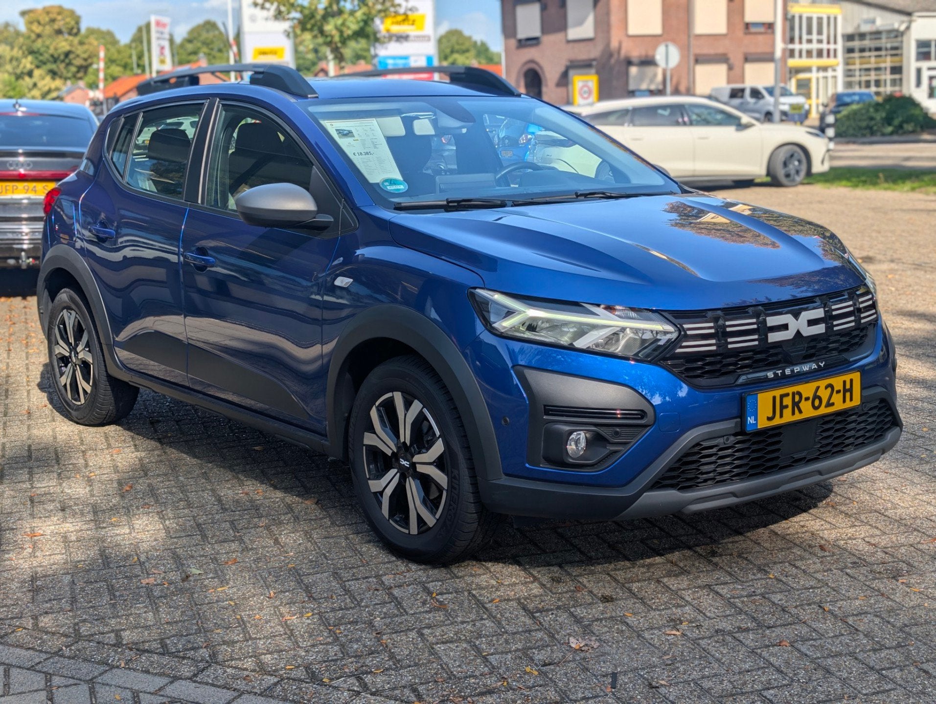 Dacia SANDERO STEPWAY 1.0 TCe 90 Expression 5d AUTOMAAT, Rij, Auto's, 12 maanden, Stof, Gebruikt, Blauw