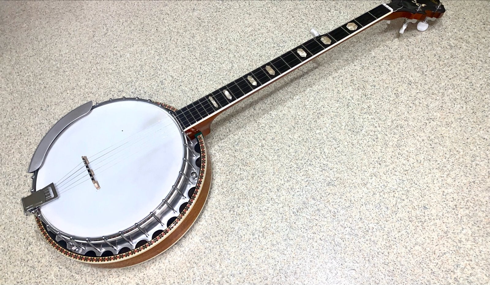 Aria 5-snarige Banjo (Japan) - Zo goed als nieuw, Muziek en Instrumenten, Snaarinstrumenten | Banjo's, Ophalen of Verzenden, Zo goed als nieuw