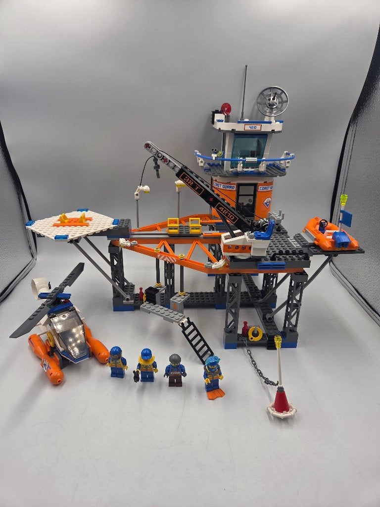 Lego City 4210 Coast Guard Platform, City, Lego, Ophalen of Verzenden, Zo goed als nieuw